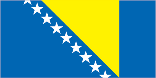 Bosnia and Herzegovina Flag