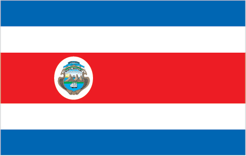 Costa Rica Flag