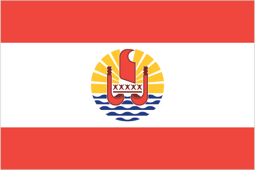 French Polynesia Flag