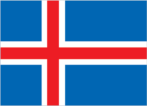 Iceland Flag