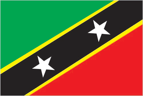 Saint Kitts and Nevis Flag