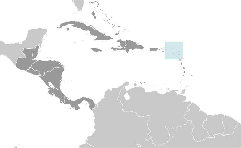 Saint Barthelemy Locator Map